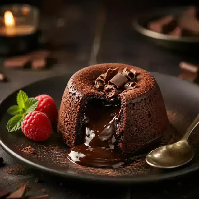 Molten Chocolate Dessert