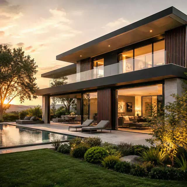 Golden Hour Luxury Villa