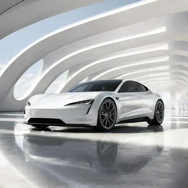 Futuristic Electric Coupe