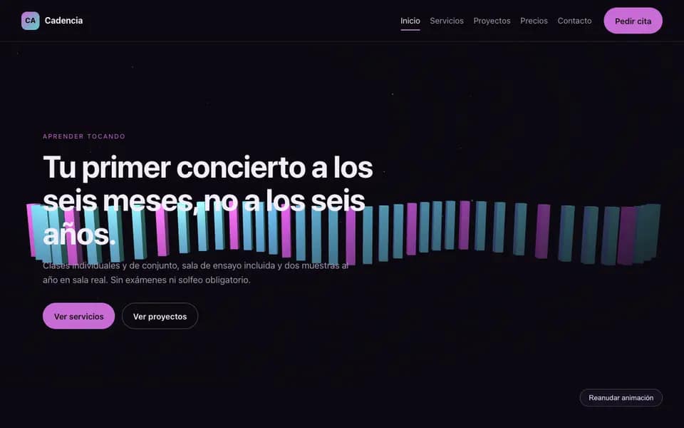 Cadencia — 3D Escuela de música