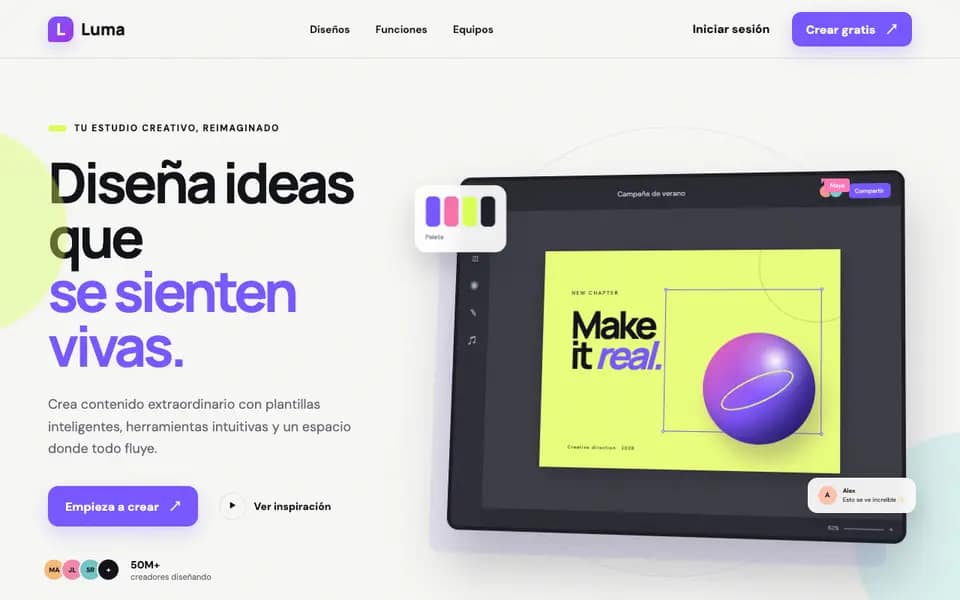Luma 3D Creative Design Platform