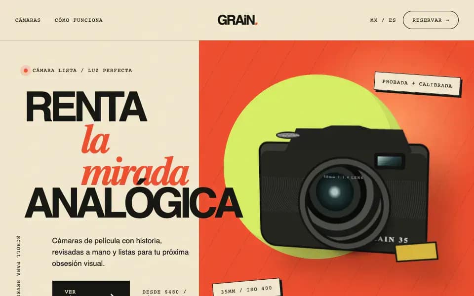 Grain — Analog Camera Rental