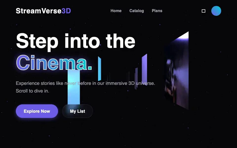 Netflix Clone — Streaming home and plans