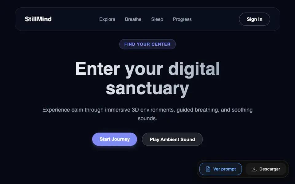 StillMind — Meditation app for sleep and calm