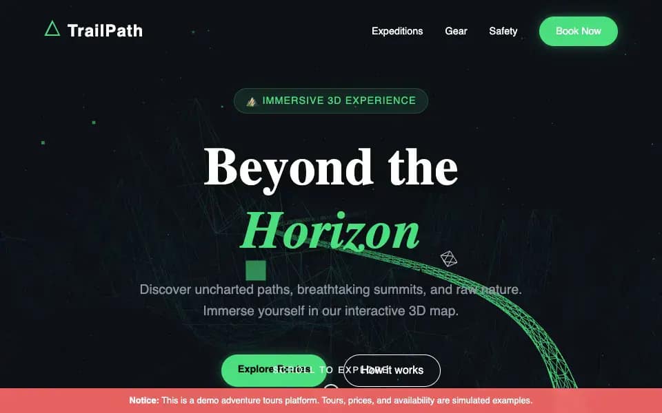 TrailPath — Adventure tours and route bookings