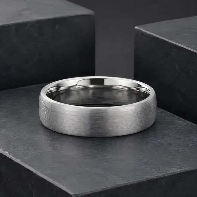Brushed Platinum Band