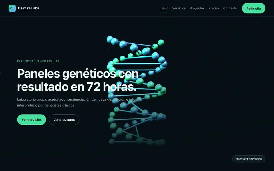 Celmira Labs — 3D Biotecnología aplicada