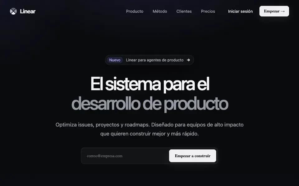 Linear Clone — 3D Product Management