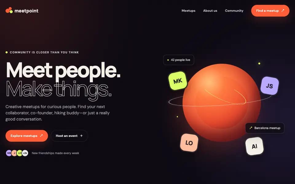 Meetpoint — Community Meetups