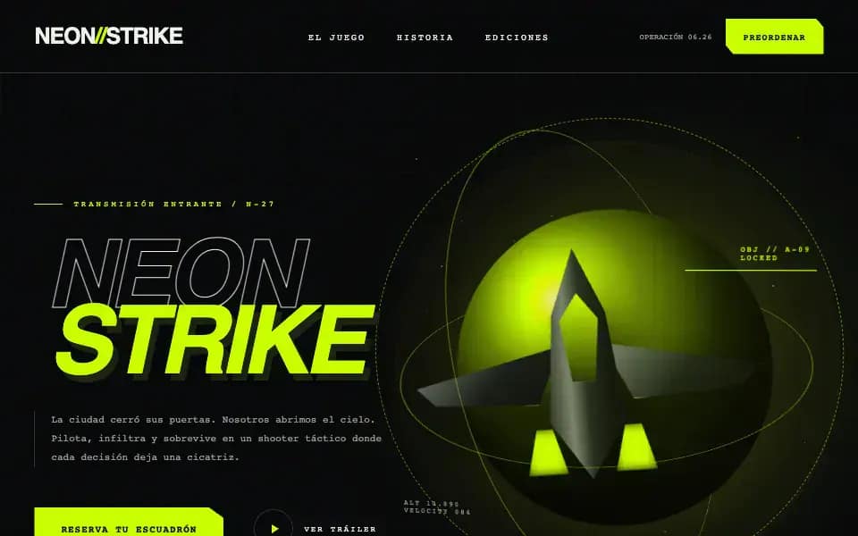 NeonStrike — Cyberpunk Tactical Shooter