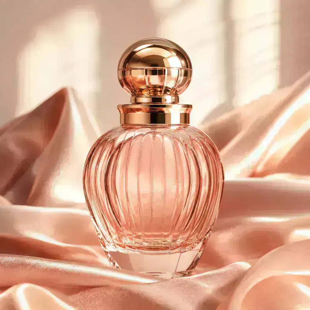 Perfume rosa dorado