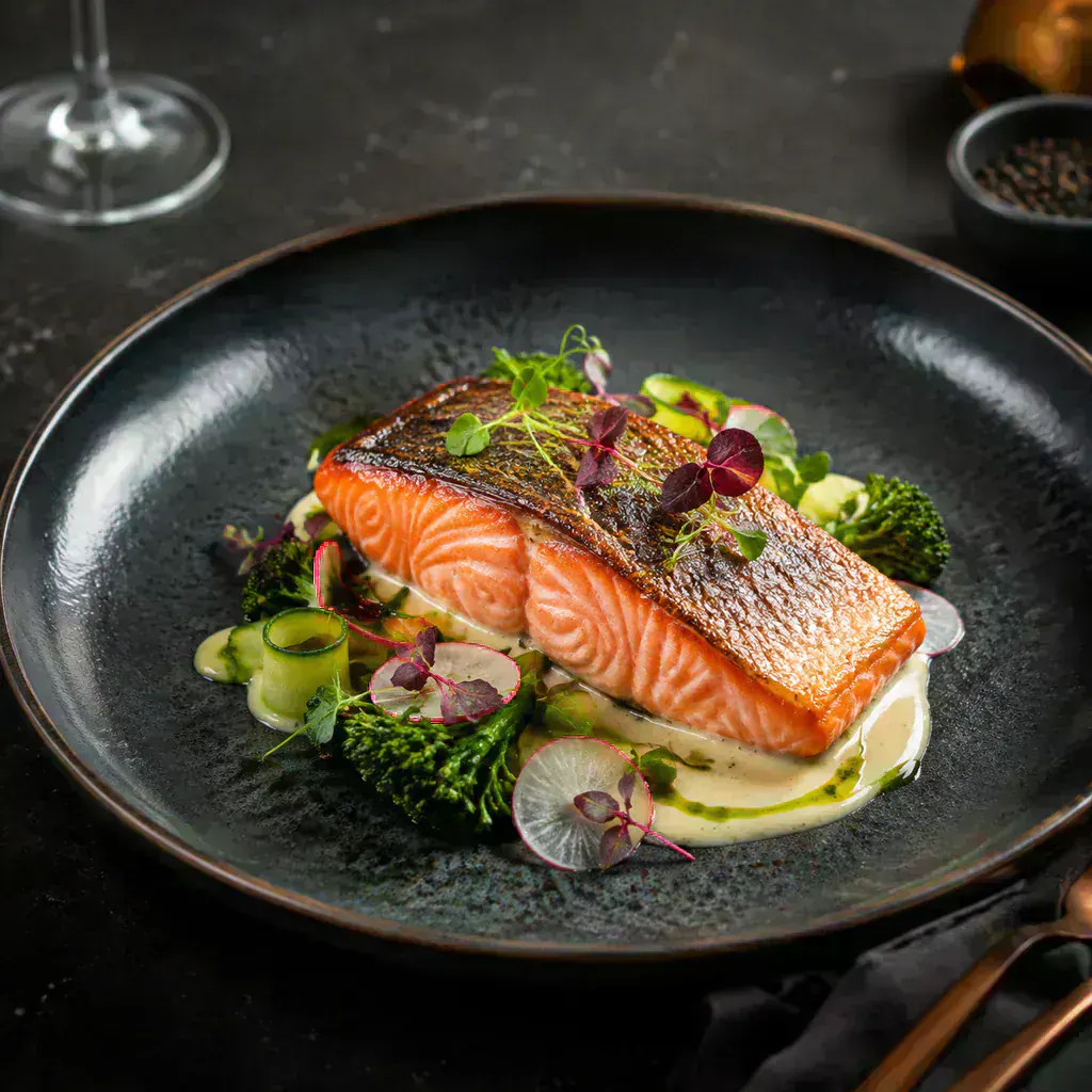 Salmón de alta cocina