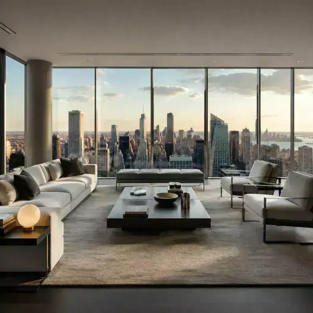 Penthouse con vista urbana